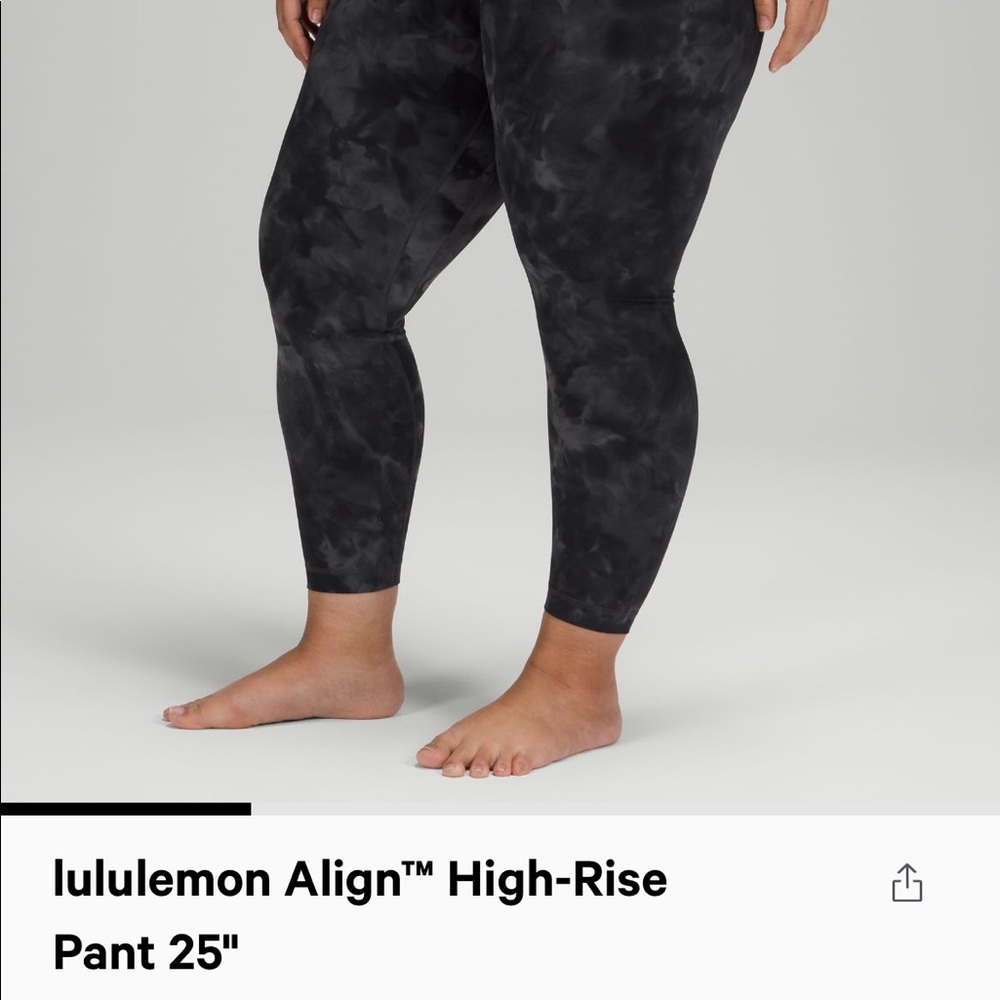 Lululemon Align High Rise 25”
